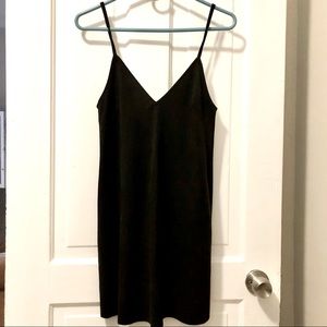 Wilfred Faux Suede Mini Dress